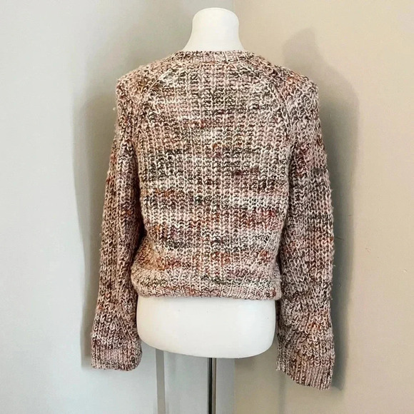 Joie wool blend chunky knit sweater fall winter small - Picture 2 of 4